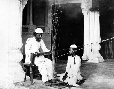 Gold Lace Makers, c.1863 by Shepherd and Robertson